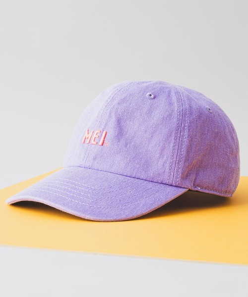 MEI キャップ 帽子 「MEI/メイ」 LOW CAP PIGMENT/ローキャップ