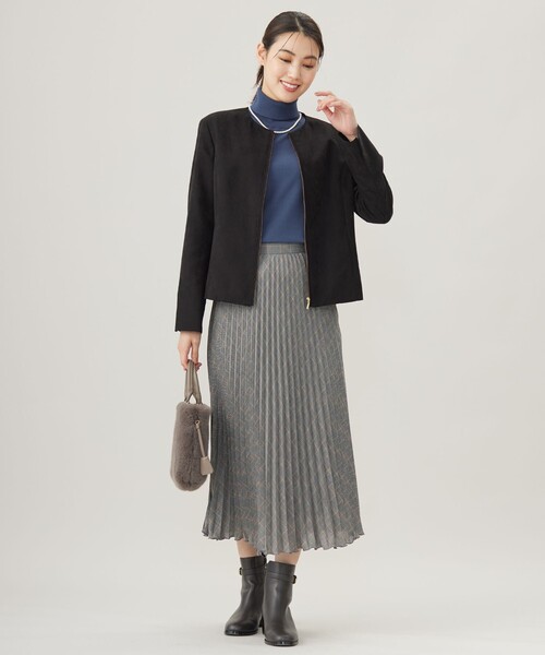 j PRESS✨新品タグあり❣️シルセームスエード　ブルゾン J.PRESS｜【洗える】シルセームスエード ブルゾン | Rakuten