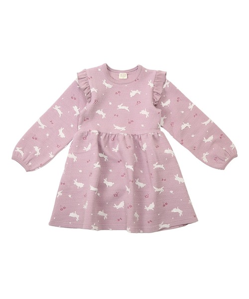 la poche biscuit（ラポシェビスキュイ） ワンピース うさぎ柄