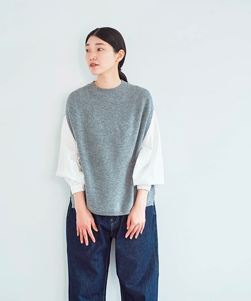 HAU（CLASKA） ニット セーター ニットベストfine レディース