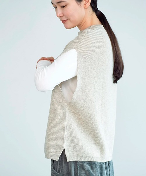 【HÅU】ニットベスト HAU（ハウ）｜knit vest 