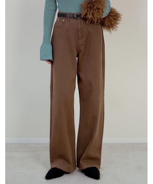 Re:EDIT（リエディ） パンツ 「低身長/高身長サイズ有」選べる無地or