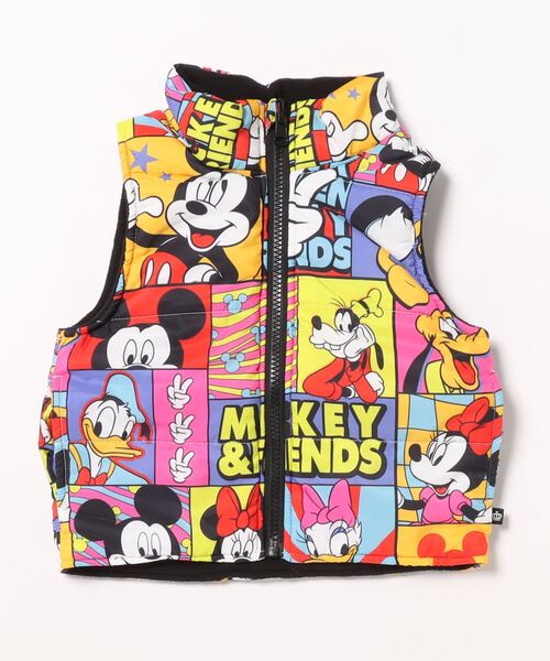 Disney（ディズニー） ダウンベスト アウター リバーシブル 中綿ベスト