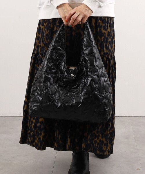 COOCO（クーコ） ショルダーバッグ バッグ 星柄キルティングワン