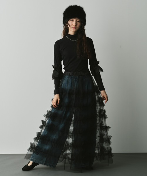 チュールシースルースカート スカート シースルーチュールスカート : ZOZOTOWN Yahoo!店