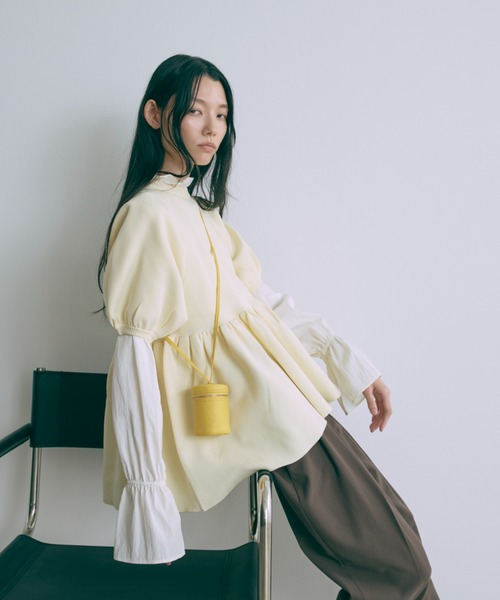 EN NEUME ブラウス シャツ Frill Neck Blouse レディース : ZOZOTOWN 
