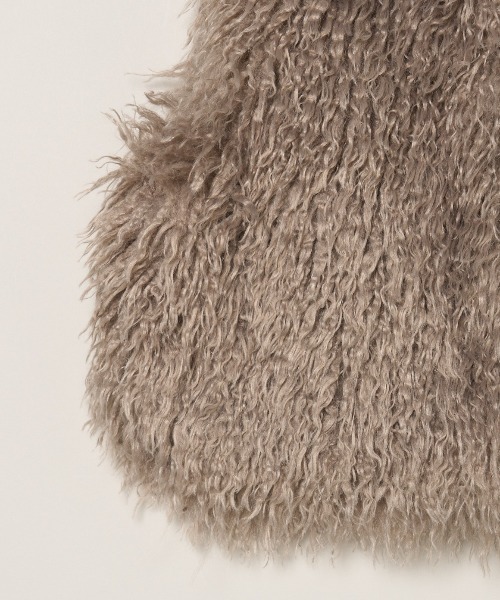 three dots（スリー ドッツ） ベスト ジレ ウェイビーファー