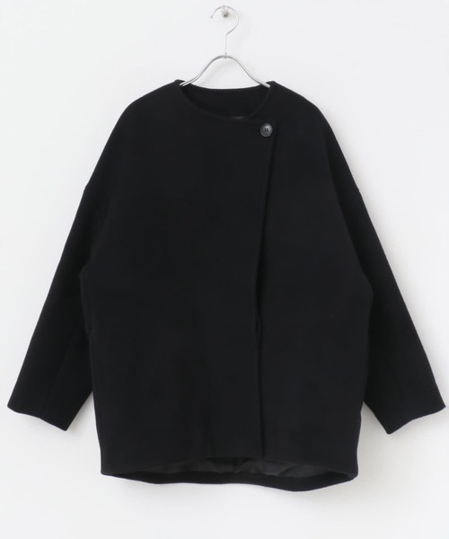 Rosso ノーカラーコート PA07-278B05 グレー 新品未使用 88464398b_b_26_500.jpg