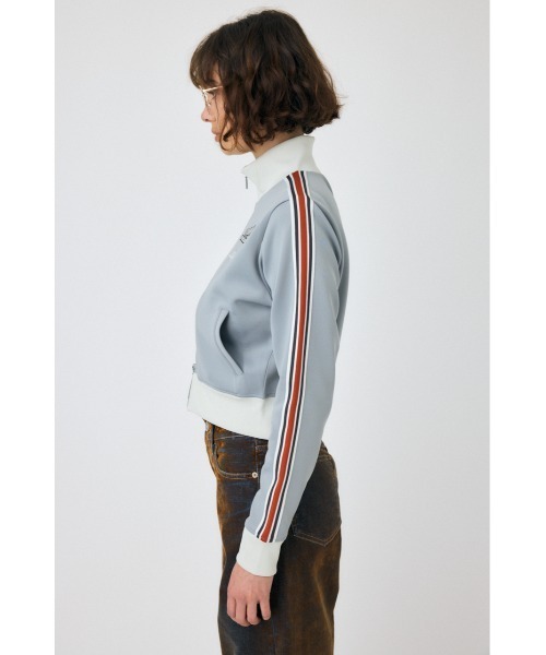 moussy×honda コラボ トラックジャケット ジャージ グレー MOUSSY | HONDA COMPACT トラックジャケット (ジャケット