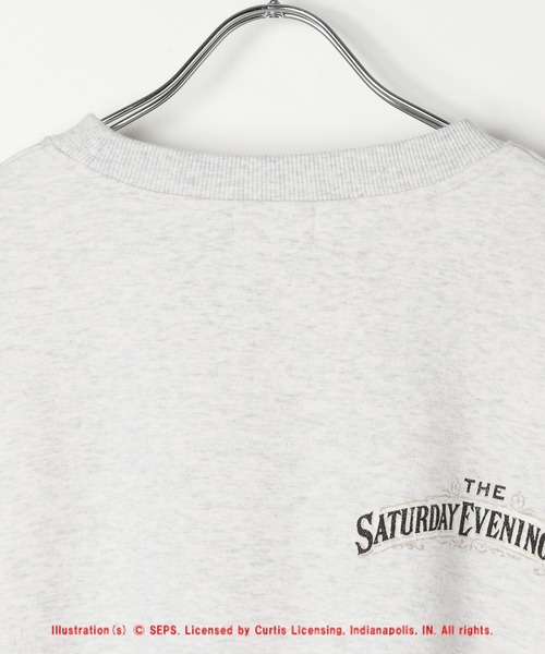 LEPSIM（レプシィム） トレーナー スウェット 「The Saturday Evening