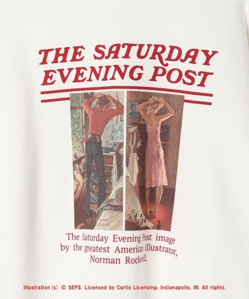 LEPSIM（レプシィム） トレーナー スウェット 「The Saturday Evening
