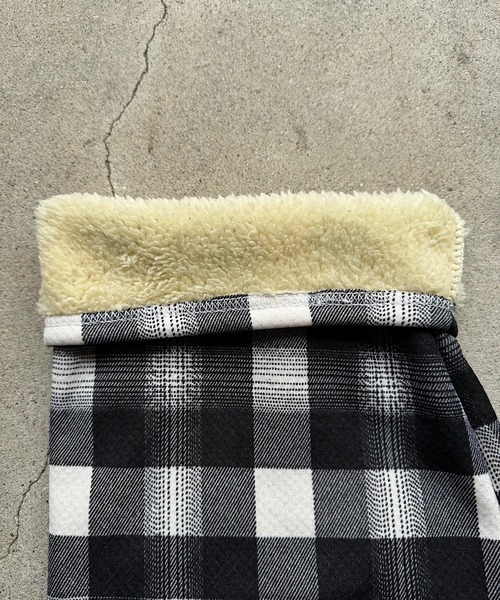 whizlimited チェックパンツ　ブラック パンツ 裏起毛あったかチェックパンツ レディース : ZOZOTOWN Yahoo!店