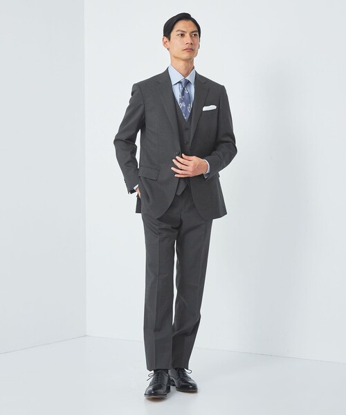 green label relaxing REDA スーツ【美品】 green label relaxing カジュアルスーツ REDA トロピカルムジ 2B