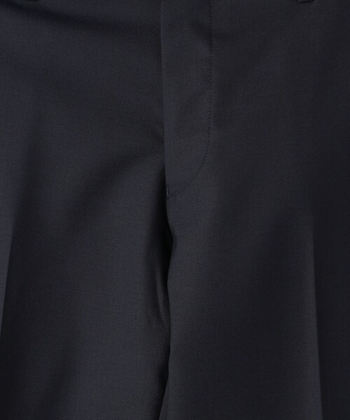 【green label relaxing】スーツ　パンツ2本　ネイビー WEB限定】JUST fit サッカー 2P スラックス イージーパンツ