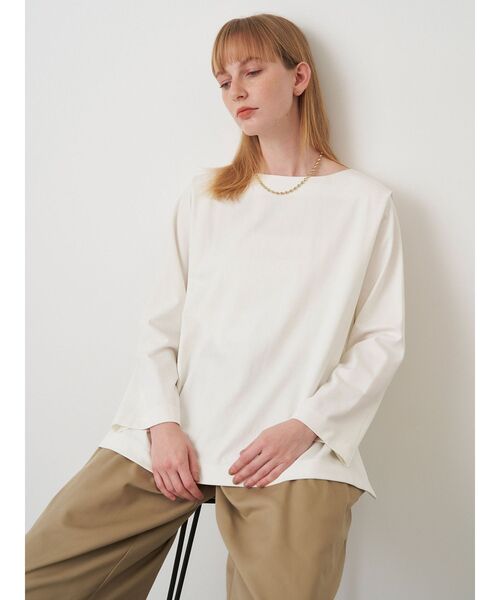ELENDEEK（エレンディーク） tシャツ ショルダータックカットソー