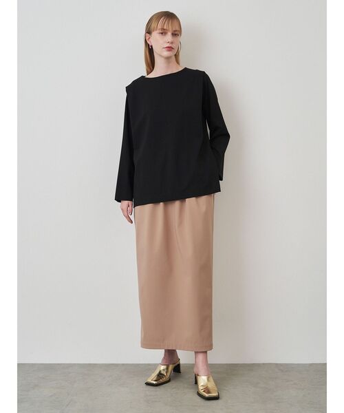 ELENDEEK（エレンディーク） tシャツ ショルダータックカットソー