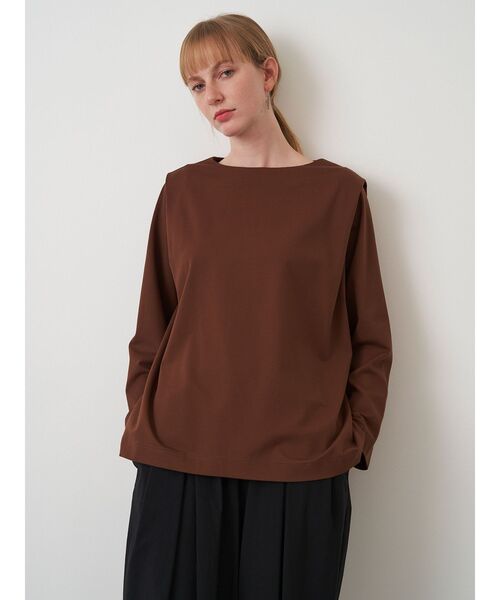 ELENDEEK（エレンディーク） tシャツ ショルダータックカットソー