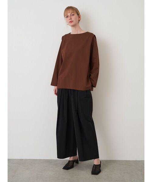 ELENDEEK（エレンディーク） tシャツ ショルダータックカットソー
