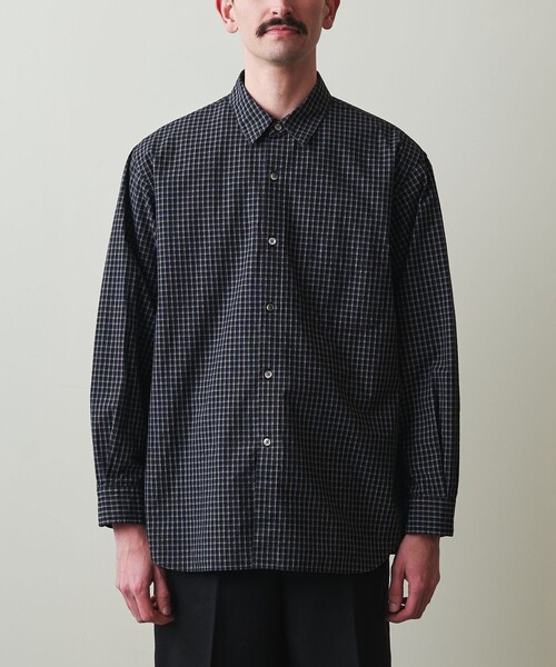 STEVEN ALAN シャツ 「Steven Alan」 ポプリン トリプルチェック