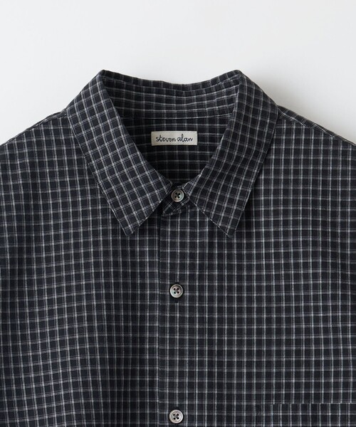 STEVEN ALAN シャツ 「Steven Alan」 ポプリン トリプルチェック