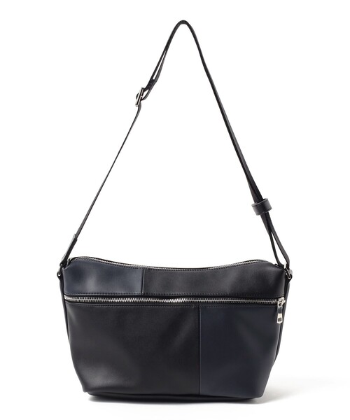 限定❤非売品 黒 レザー ショルダーバッグ florist（フローリスト） ショルダーバッグ バッグ ヴィーガンレザー