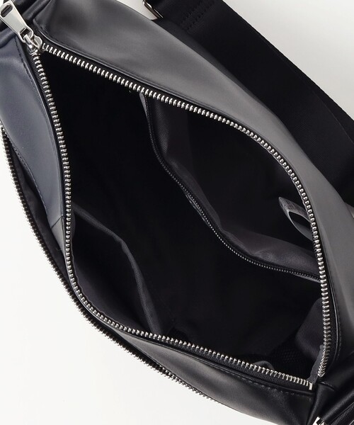 BEAMS× JALUX ダブルフェイストート JAL レザー 黒 ショルダー BEAMS 