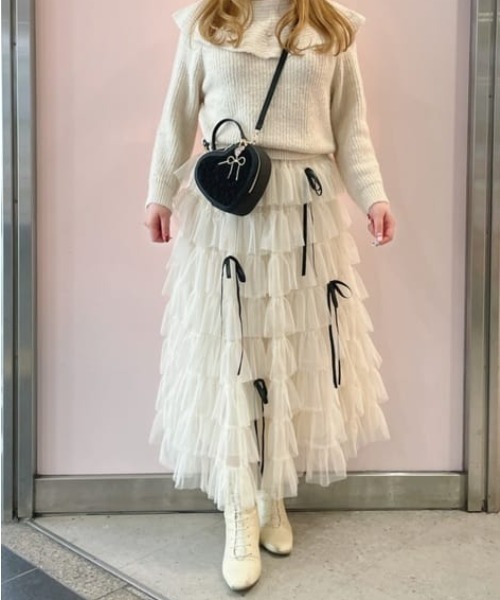 大人気!! SAMANTHAVEGA チュールショルダーバッグ SAMANTHAVEGA｜チュールショルダーバッグ | Rakuten Fashion