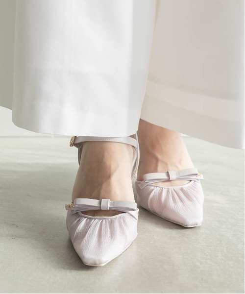 【未使用 美品】RANDA シアーリボンストラップパンプス シアーリボンストラップパンプスRANDA公式サイト