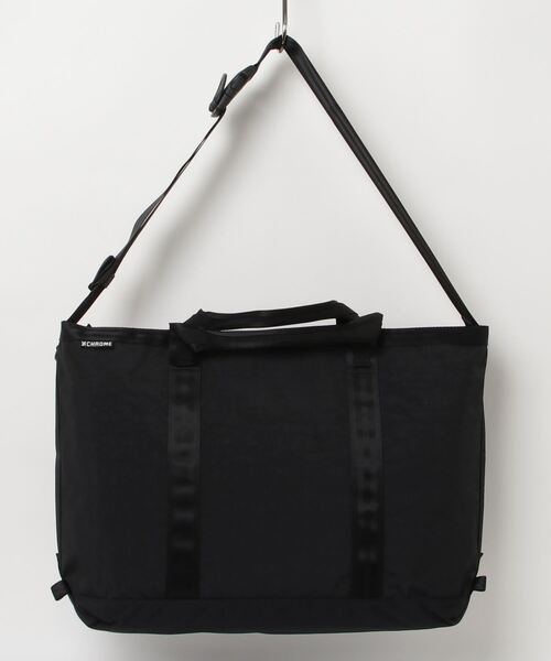 CHROMEグローサリートートメッセンジャー 28L ブラック GROCERY TOTE MSNGR 28L(グローサリー トート メッセンジャー
