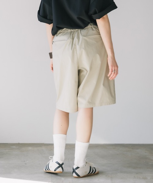 ホワイトマウンテニアリング　サルエル　ハーフパンツ ショートパンツ ホワイトマウンテニアリング】ソロテックス サルエル ショート