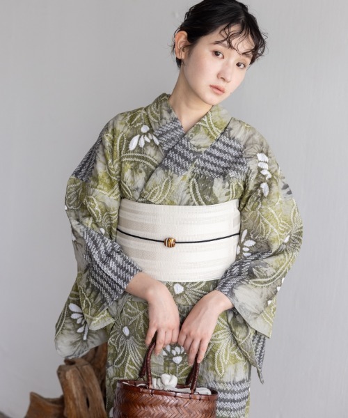 新品　日本製　有松絞り浴衣 浴衣 有松絞り浴衣2点セット レディース : ZOZOTOWN Yahoo!店