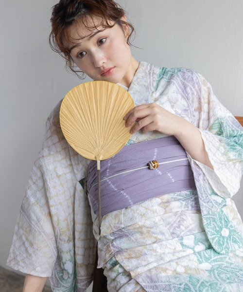 有松絞り 女性浴衣 手縫い お誂え 2-⑩ 有松絞り 女性浴衣 手縫い お誂え 2-⑩