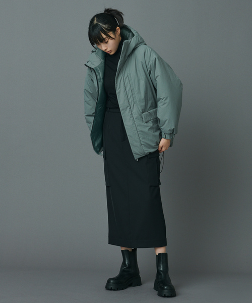 「N.O.R.C」 ブルゾン L グレー レディース_画像4