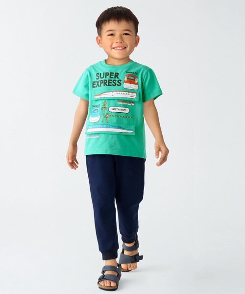 SHIPS Colors tシャツ Colors:80〜130cm / JR 新幹線 TEE キッズ