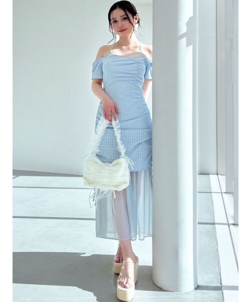 RESEXXY（リゼクシー） サンダル クリアウェッジサンダル レディース