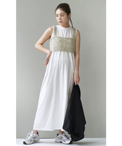 zootie（ズーティー） ワンピース URBAN PLUS ノースリーブワンピース