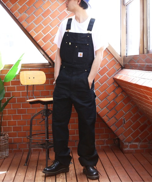 ☆Carhartt ダブルニー ダック オーバーオール サロペット 48×32 80's Carhartt ダブルニー！ ダックオーバーオール USA製 240720