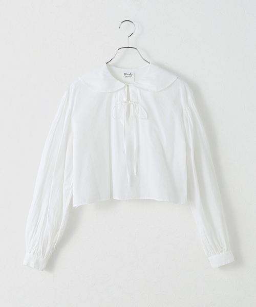 ブラウス シャツ 「RHODOLIRION /ロドリリオン」Sailor Collar Spencer Shirt レディース