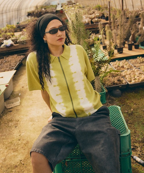 HUF ショートパンツ ピグメント　ワークショーツ　30 HUF パンツ GARDEN CENTER PIGMENT DYED WORK SHORT メンズ