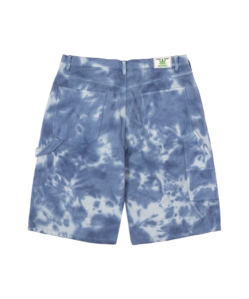 HUF パンツ GARDEN CENTER PIGMENT DYED WORK SHORT / ヘンプ
