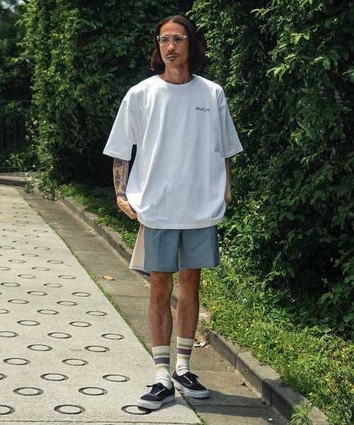 関税/送料込★RVCA★クルーネック 半袖 Tシャツ Amazon.co.jp: RVCA ルーカ Tシャツ 半袖 Sサイズ【3】LGH