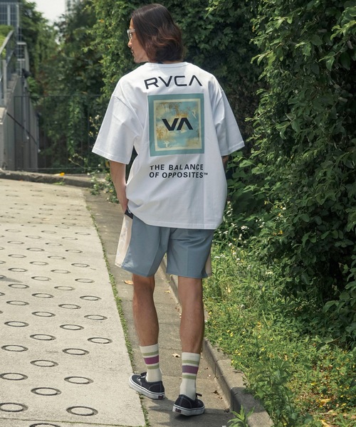 RVCA tシャツ メンズ BOX SS Tシャツ 「2025年夏モデル」/ルーカ