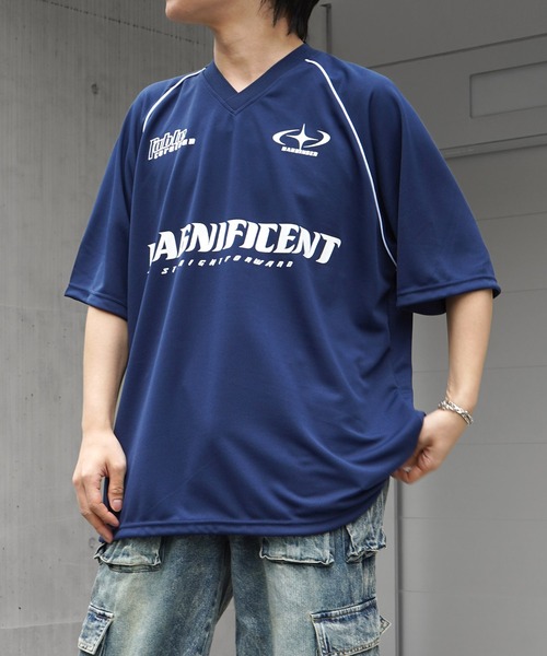 tシャツ 25SS Vネックゲームシャツ ユニフォームライク ドロスト