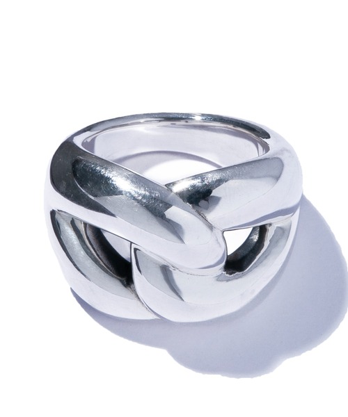 指輪 リング 「IRIS 47」blow 2chain ring/ブロウ 2チェーン リング レディースの画像