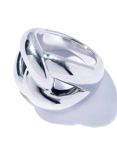 指輪 リング 「IRIS 47」blow 2chain ring/ブロウ 2チェーン リング レディースの画像