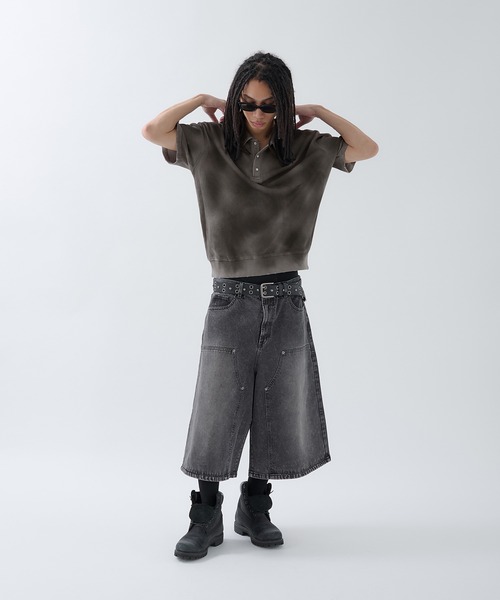 ポロシャツ Hard Spray Thermal Polo / ハードスプレーサーマルポロ メンズ | ANDER HUNK | 23