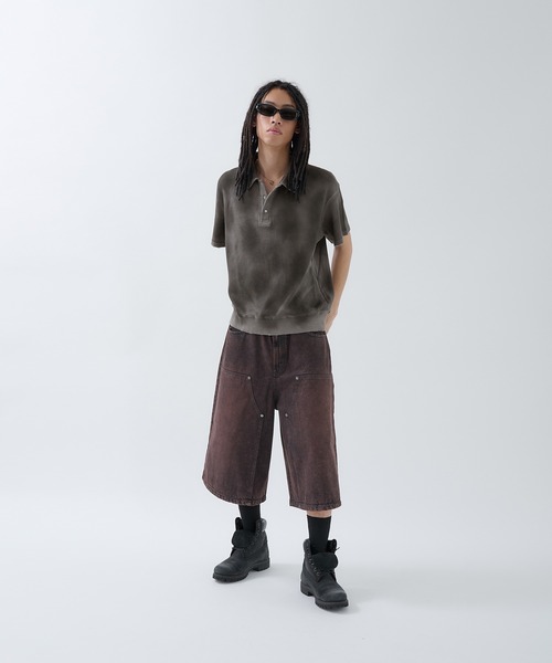 ポロシャツ Hard Spray Thermal Polo / ハードスプレーサーマルポロ メンズ | ANDER HUNK | 21