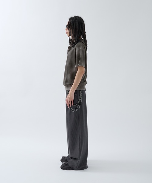 ポロシャツ Hard Spray Thermal Polo / ハードスプレーサーマルポロ メンズ | ANDER HUNK | 18