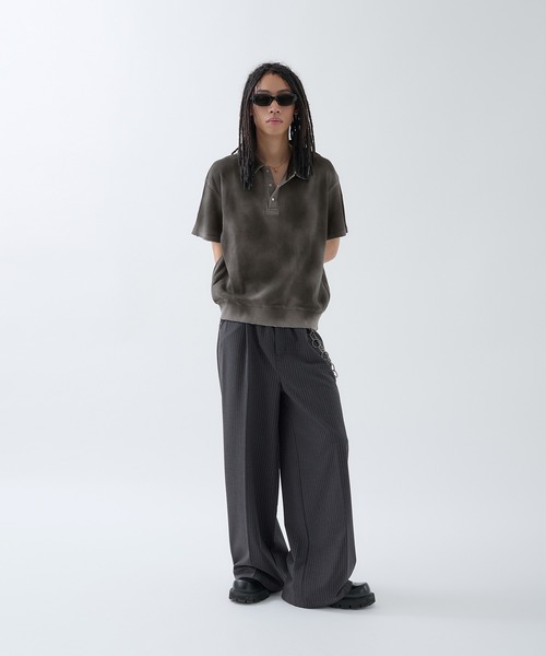 ポロシャツ Hard Spray Thermal Polo / ハードスプレーサーマルポロ メンズ | ANDER HUNK | 20