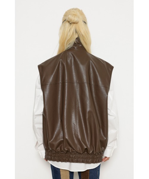 LAGUA GEM（ラグアジェム） ベスト FREE ブラウン レディース